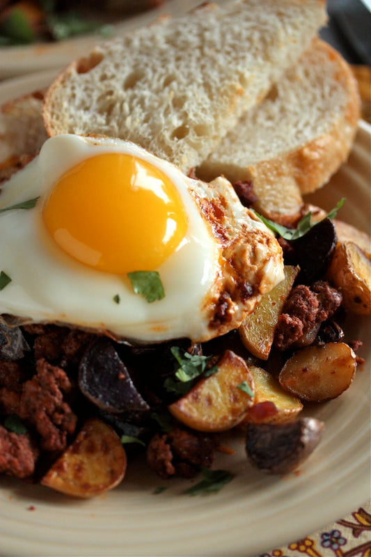 Easy Chorizo Breakfast Hash Recipe